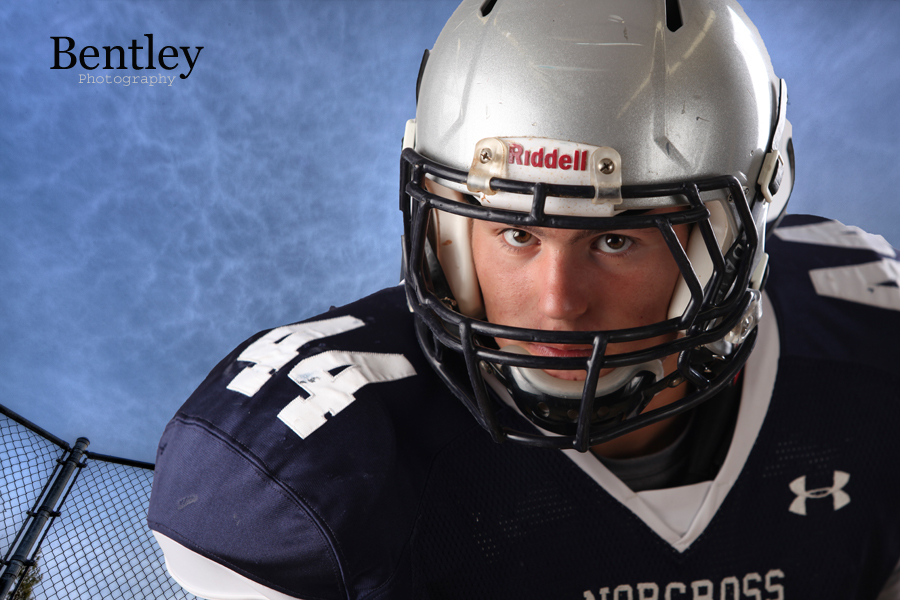 Norcross, football, photography, portrait, Bentley, Georgia, GA